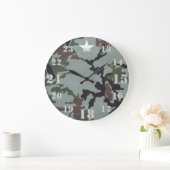 Militärzeit Große Wanduhr (Zuhause)