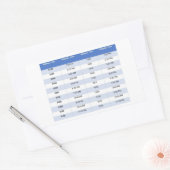 Militärzeitaufkleber Rechteckiger Aufkleber (Umschlag)