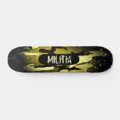 Militia Cammo Skateboard (Horizontal)