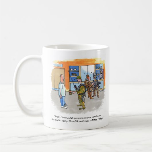 Militia Fridays Tasse (Links)