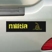 Miliz Autoaufkleber (Auf Auto)