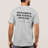 MILIZ T-Shirt (Rückseite)