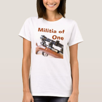 Miliz von einer T-Shirt