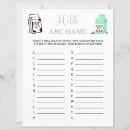 Milk ABC Game