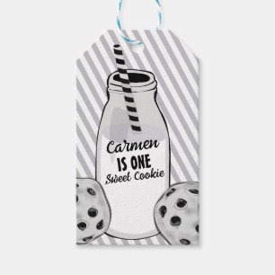 Milk-and-Cookie Süße:r Erste:r Geburtstag Geschenkanhänger