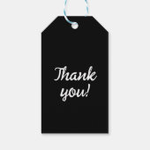 Milk and Cookie Sweet One First Birthday Geschenkanhänger (Rückseite)