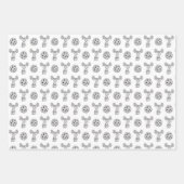 Milk and Cookies Sweet One Birthday Geschenkpapier Set (Vorderseite 2)