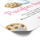 Milk Baby Dusche Schnuller Jagd Spiel Poster (Ecke)