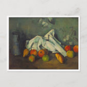 Milk Can and Apples von Cezanne Postkarte (Vorderseite)