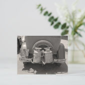 Milk Cans 1939 Postkarte (Stehend Vorderseite)