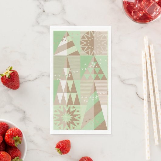 "Milk Chocolate Mint Tree" Handtücher aus Papier Serviette (Beispiel)