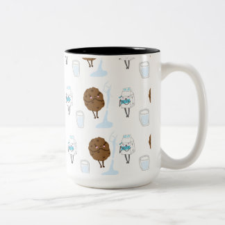 Milk & Cookies Mug Zweifarbige Tasse
