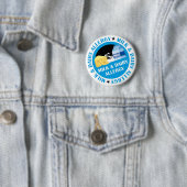 Milk & Dairy Allergy Badge Button (Beispiel)