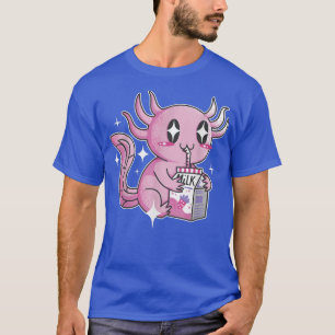 Milk Drink Axolotl Kawaii Niedlich Japan T-Shirt
