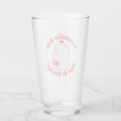 Milk Jug Glas (Rückseite)