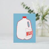 Milk Jug Postkarte (Stehend Vorderseite)
