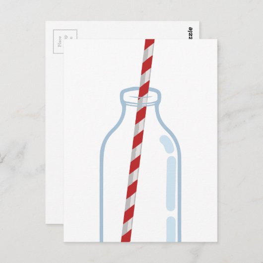 Milk Jug Postkarte (Vorne/Hinten)