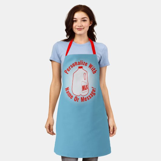 Milk Jug Schürze (Getragen)