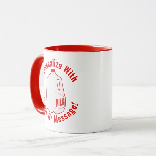 Milk Jug Tasse (Vorderseite Links)