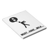 Milk Lover Notizblock (angewinkelt)