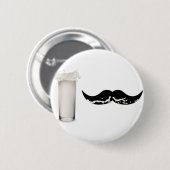Milk Mustache Button (Vorne & Hinten)