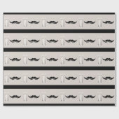 Milk Mustache Creme Geschenkpapier (Flach)