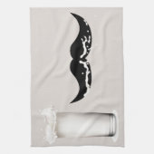 Milk Mustache Creme Küchentuch (Vertikal)