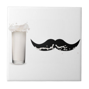 Milk Mustache Fliese