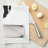 Milk Mustache Handtuch (Viertel Falte)