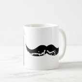 Milk Mustache Kaffeetasse (VorderseiteRechts)