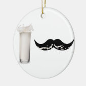 Milk Mustache Keramik Ornament (Links)