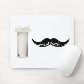 Milk Mustache Mousepad (Mit Mouse)