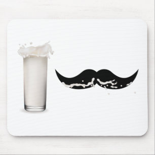 Milk Mustache Mousepad
