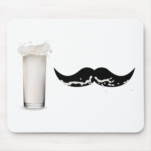 Milk Mustache Mousepad (Vorne)