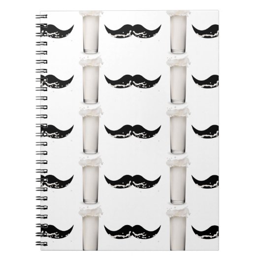 Milk Mustache Notizblock (Vorderseite)