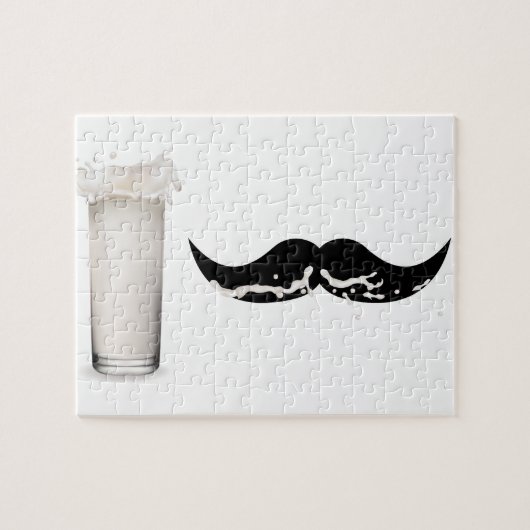 Milk Mustache Puzzle (Horizontal)