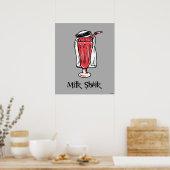 Milk Sheik Poster (Küche)