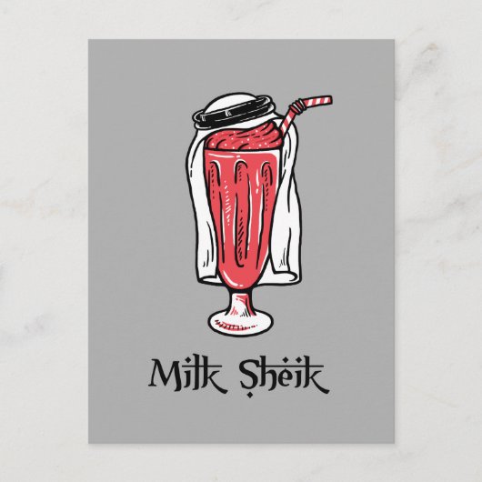 Milk Sheik Postkarte (Vorderseite)