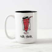 Milk Sheik Zweifarbige Tasse (Links)