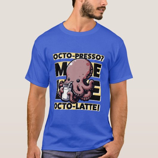 Milk-Tentacled Delight - Octopus & Milk T-Shirt (Vorderseite)