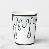 Milk Two Dimensional Comic Birthday Party Pappbecher (Rückseite)