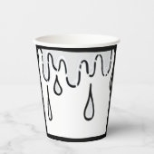 Milk Two Dimensional Comic Birthday Party Pappbecher (Vorderseite)