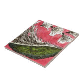 "Milk Weed Pod" Kitchen Garden Keramik Tile Fliese (Seite)