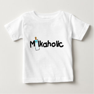 Milkaholic Baby T - Shirt