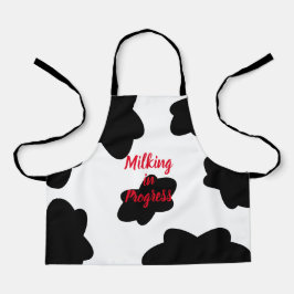 "Milking in Progress"-Schürze Pflegepumpenabdeckun Schürze