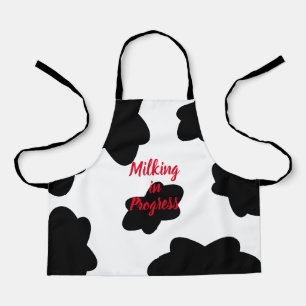 "Milking in Progress"-Schürze Pflegepumpenabdeckun Schürze