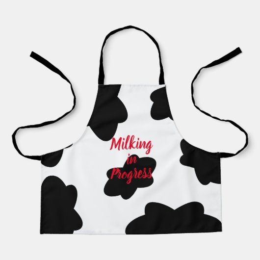 "Milking in Progress"-Schürze Pflegepumpenabdeckun Schürze (Vorderseite)