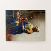 Milkmaid Kitchen Maid von Johannes Vermeer Puzzle (Horizontal)