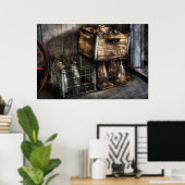 Milkman - Flaschen in Schachteln Poster (Heimbüro)