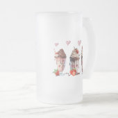 Milkshake Mattiert Glass Tasse (VorderseiteRechts)